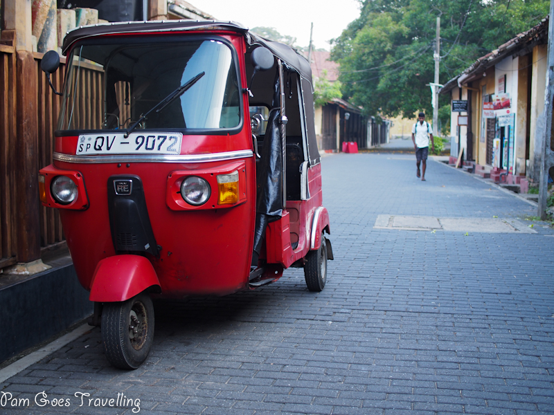 Tuk-tuk! One of the transport I use frequently to bring to to and fro my hostels.