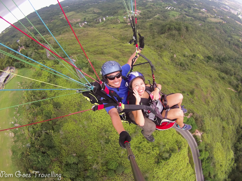 YOLO with paragliding