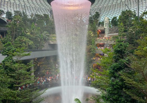 Changi Jewel Waterfall